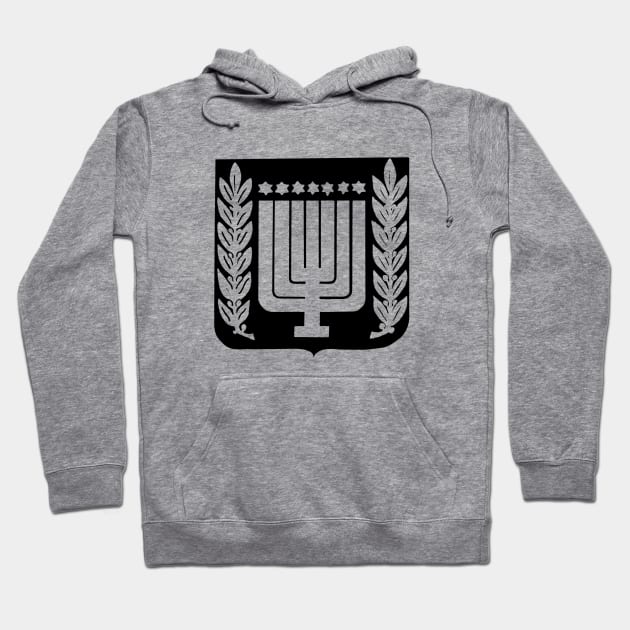 National Emblem of Israel Hoodie by EphemeraKiosk